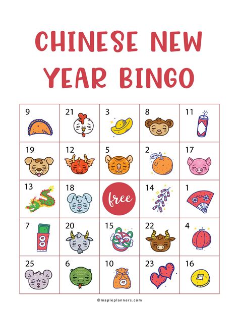 FREE Downloadable Printable Chinese New Year .